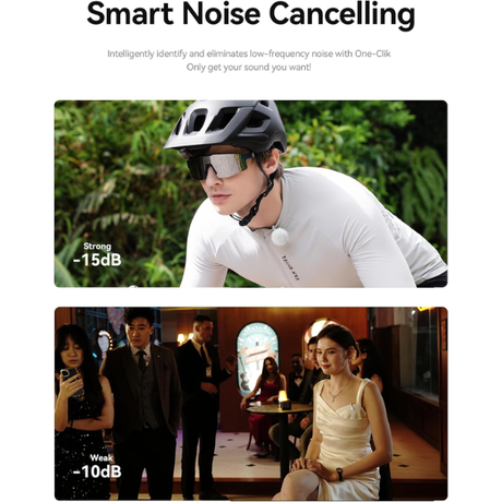 Hollyland Lark M2S Ultimate Combo Wireless Mic – Glacier White - Dokkantech