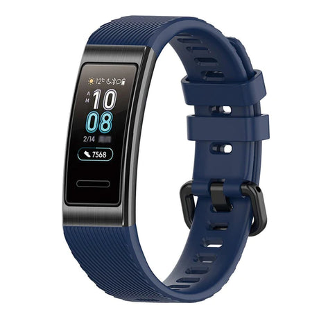 Huawei Band 3 Pro AMOLED GPS smartband – front view space blue