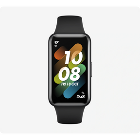 Huawei Band 7 ultra-slim smartband – front view black
