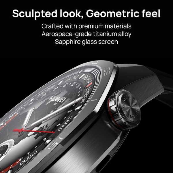 Huawei GT5 PRO 46mm Smartwatch with 1.43" AMOLED, up to 14 Days Battery Life, Black - DokanTech #