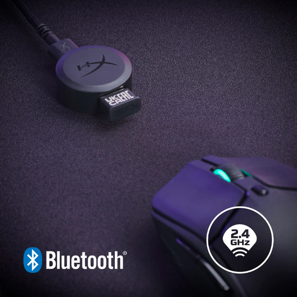 HyperX Pulsefire Haste 2 Wireless Gaming Mouse, Dual Wireless, 26K Sensor-dokantech