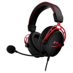 HyperX Cloud Alpha gaming headset comfort wide compatibility – front view
