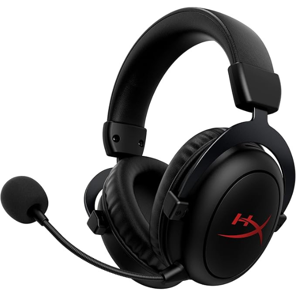 HyperX Cloud II Core Wireless Headset DTS Audio, Memory Foam, Black