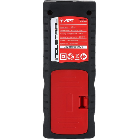 APT laser measuring tool – in use