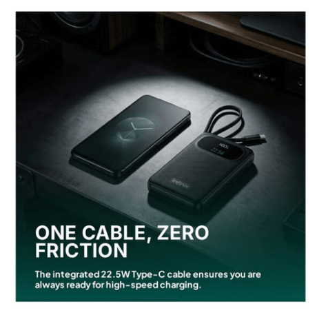 InfinixXPower10Pro10000mAhPowerBankwithBuilt-inCable22.5W-Features 3 -DokkanTech 