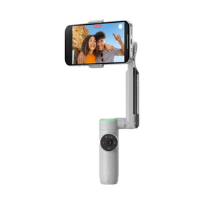 Insta360 Flow Pro AI iPhone gimbal with Apple DockKit 3-axis stabilizer – front view