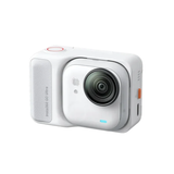 Insta360 GO Ultra tiny hands-free 4K camera in white, main product view - DokkanTech