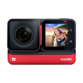 Insta360 ONE RS Twin Edition 360 and 4K action camera modular design – front view