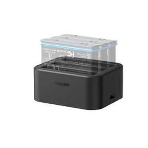 Insta360 X3 fast charge hub multi-battery quick charging station – front view