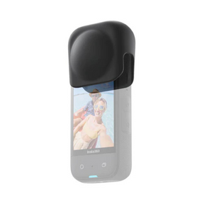 Insta360 X3 lens cap protective cover for dual-lens 360 camera – front view