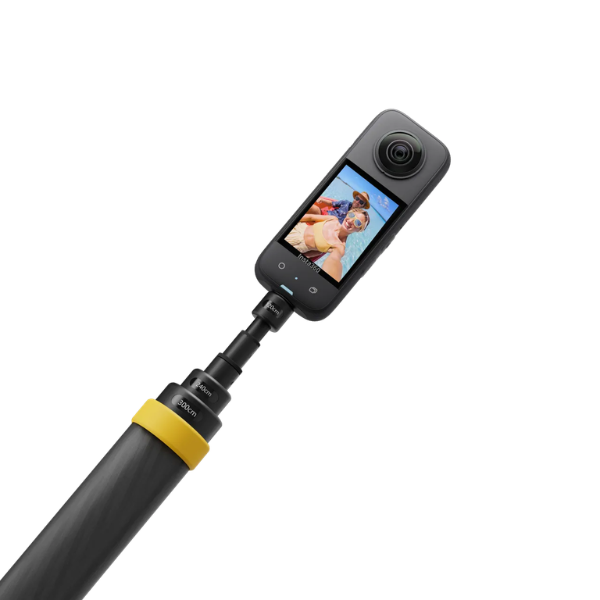 Insta360 Extends Selfie Stick From 36cm to 3m (1.4 in to 9.8ft) - Black dokkan tech.