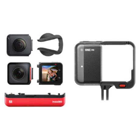 Insta360 ONE RS Twin Edition – 360 & 4K Action Camera  Modular Design - Dokkantech