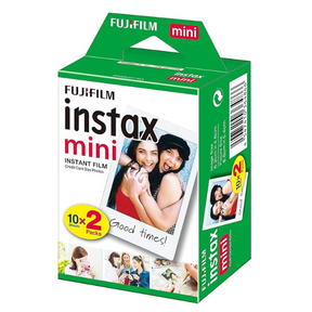 Fujifilm Instax Mini instant film 20 exposures for all Mini cameras – front view