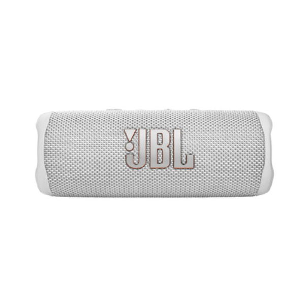 JBL Flip 6 Portable Waterproof Speaker - White - Dokkantech