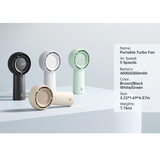 JisuLife Life5 Handheld Fan 4500mAh – Mint Green, key features