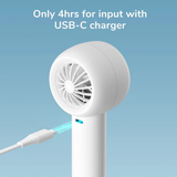 JisuLife Life5 Handheld Fan 4500mAh – 4-hour charging time