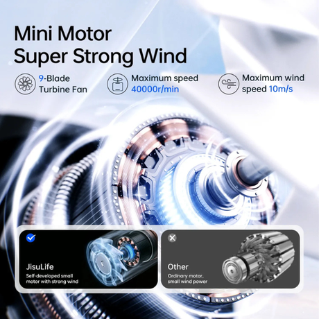 JisuLife Life9 Handheld Fan 3600/5000mAh – view 3
