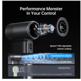 JisuLife Ultra1 Handheld Fan 9000mAh – high-performance control