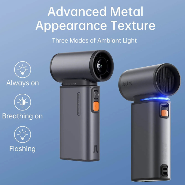 JisuLife Handheld Fan Ultra1 High-Speed Personal Cooler 9000mAh