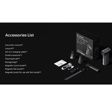 JisuLife Ultra1 Handheld Fan 9000mAh – included accessories