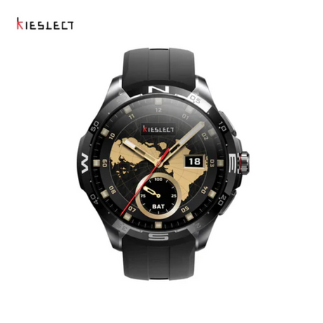 Kieslect Actor smartwatch 1.6-inch AMOLED Bluetooth calling 5ATM – front view