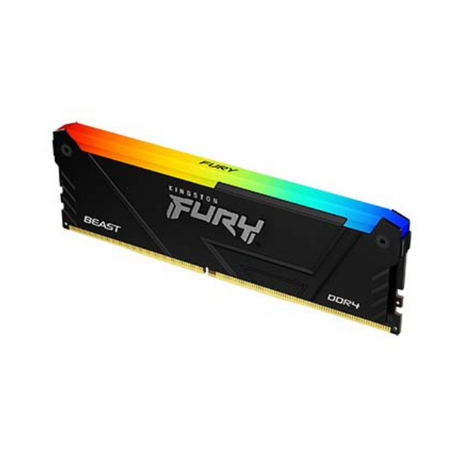 Kingston FURY Beast RGB 16GB(2x8GB) DDR4 3200-3600MT/s CL16-17 Gaming RAM-Dokkan Tech 