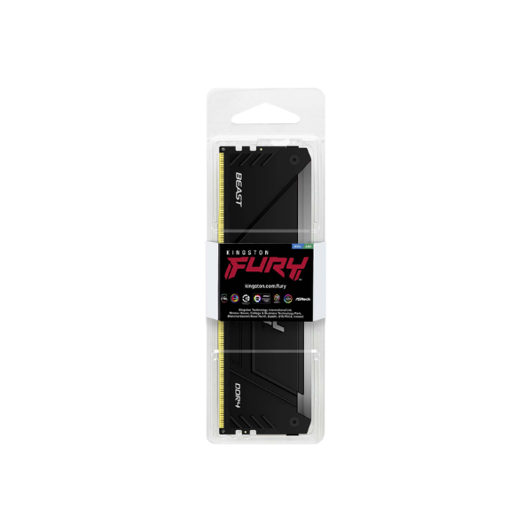 Kingston Fury Beast 16GB DDR4 3600Mhz RGB Desktop Memory-Dokkantech