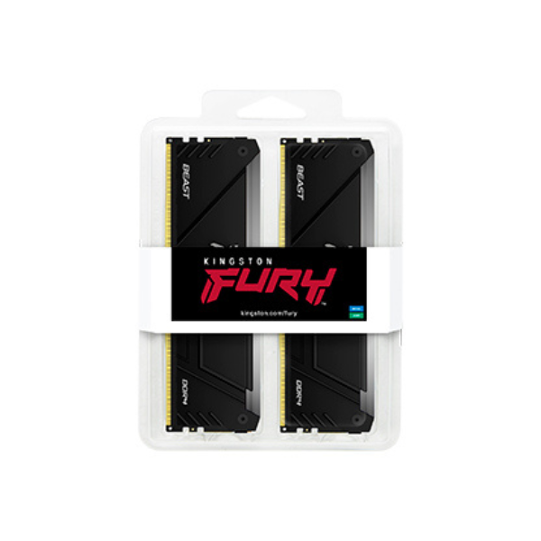 Kingston Fury Beast 32GB (2x16GB) DDR4 3200MHz–3600MHz Gaming Kingston Fury Beast 32GB (2x16GB) DDR4 3200MHz–3600MHz Gaming