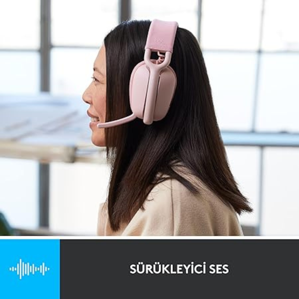 Logitech Zone Vibe 100 Bluetooth Headset with Noise-Cancelling Microphone - DokanTech #