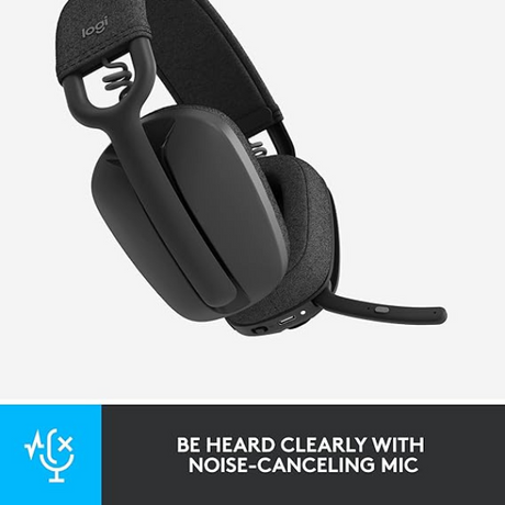 Logitech Zone Vibe 100 headset – noise-cancelling microphone