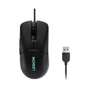 Lenovo Legion M300s RGB gaming mouse 8000 DPI ultra-light – front view black