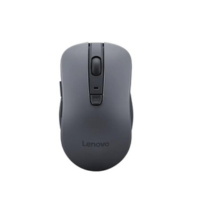 Lenovo WL310 Bluetooth silent mouse 6 buttons 1600 DPI – front view storm grey