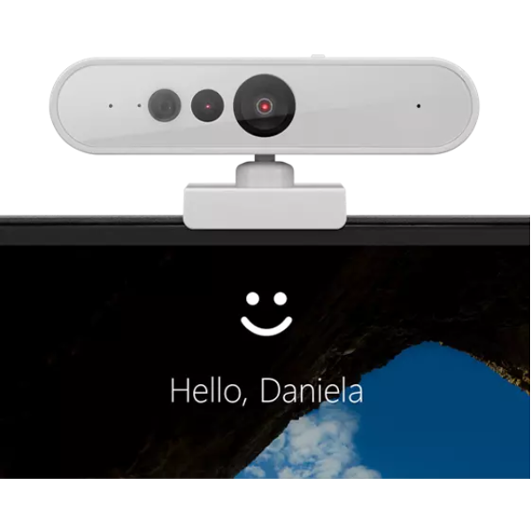 thumbnail image 2 of Lenovo Performance FHD Webcam - 1080p Video Conferencing Camera With Dual Mics, Privacy Shutter & Windows Hello - USB-C For PC & Laptop 2 of 9