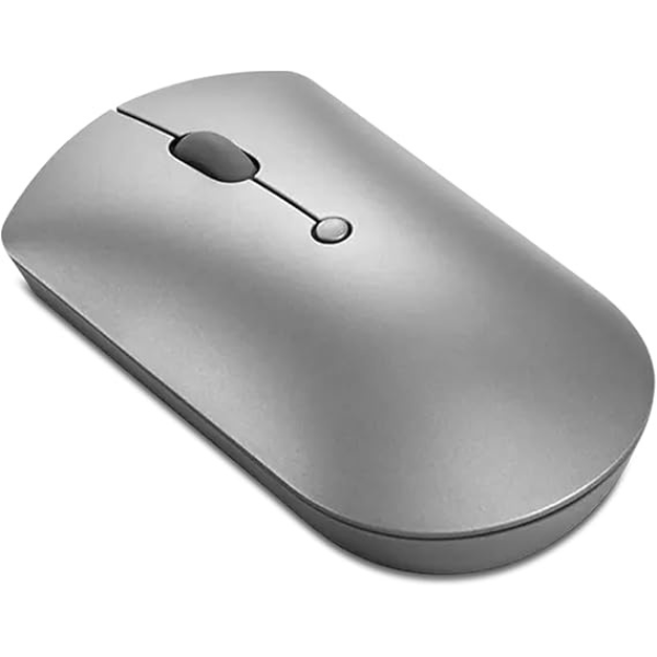 DokanTech_Lenovo 600 Bluetooth Silent Mouse Dual-Host, Switch Between 2 Devices - Iron Grey