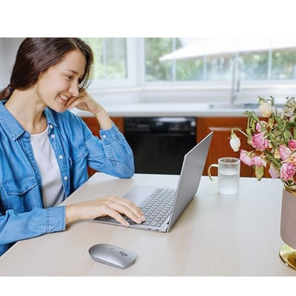 DokanTech_Lenovo 600 Bluetooth Silent Mouse Dual-Host, Switch Between 2 Devices - Iron Grey