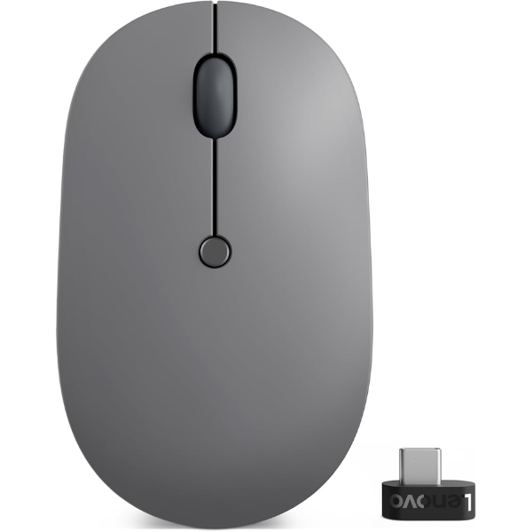 Lenovo Go USB-C Wireless Mouse (Storm Grey) - Dokkantech