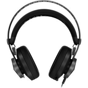 Lenovo Legion H500 Pro 7.1 surround gaming headset noise-cancelling – front view black