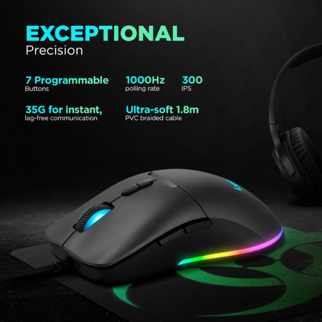 Lenovo Legion M210 RGB Gaming Mouse - Dokkantech
