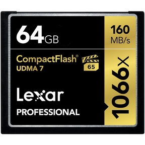 Lexar Professional 1066x CF card – 32GB variant