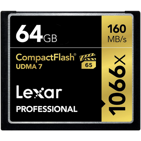 Lexar Professional 1066x CF card – 32GB variant