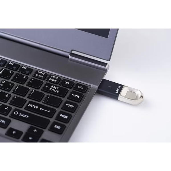Lexar 64GB JumpDrive Fingerprint F35 USB 3.0 - Dokkantech