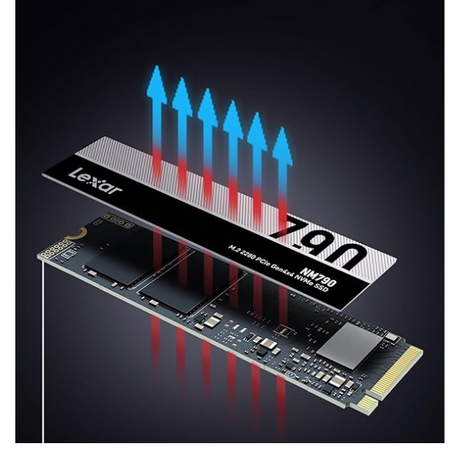 Lexar NM790 SSD High-Speed, Reliable Storage for Gaming, Multimedia-Dokkan Tech