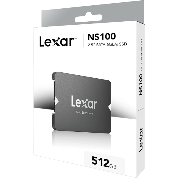Lexar NS100 2.5" SATA III SSD: High-Speed Storage in 512GB & 1TB Options-Dokkan Tech 