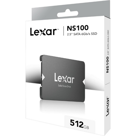 Lexar NS100 2.5" SATA III SSD: High-Speed Storage in 512GB & 1TB Options-Dokkan Tech 