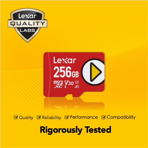 Lexar PLAY 256GB 160/100 MB/s - Micro-dokkantech