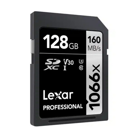 Lexar Professional 1066x SDXC – capacity variants