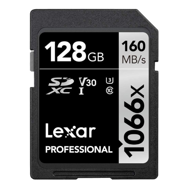 Lexar Professional 1066x SDXC – UHS-I U3 speed rating