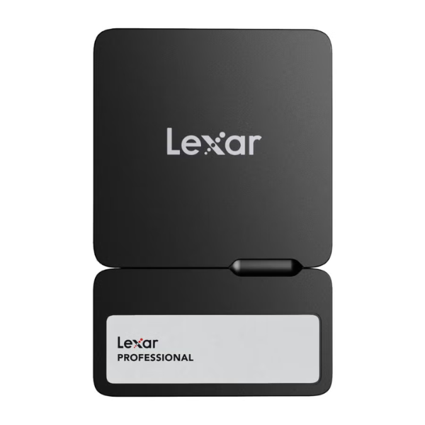 Lexar Professional Go Portable SSD with Hub - 2TB (Black) - Dokkantech