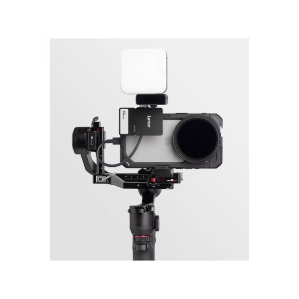 Lexar Professional Go Portable SSD with Hub - 2TB (Black) - Dokkantech