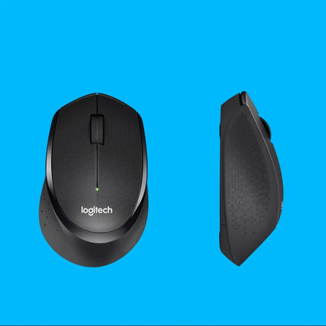 LogitechB330SilentPlusWirelessMouse-Black - DokkanTech#